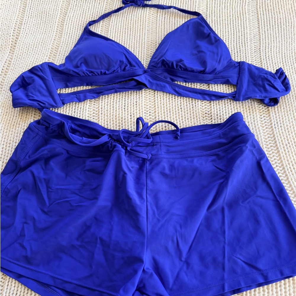 Kona Sol Royal Blue Swimwear